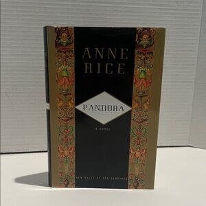 First Edition Anne Rice 'Pandora' Hardcover Book